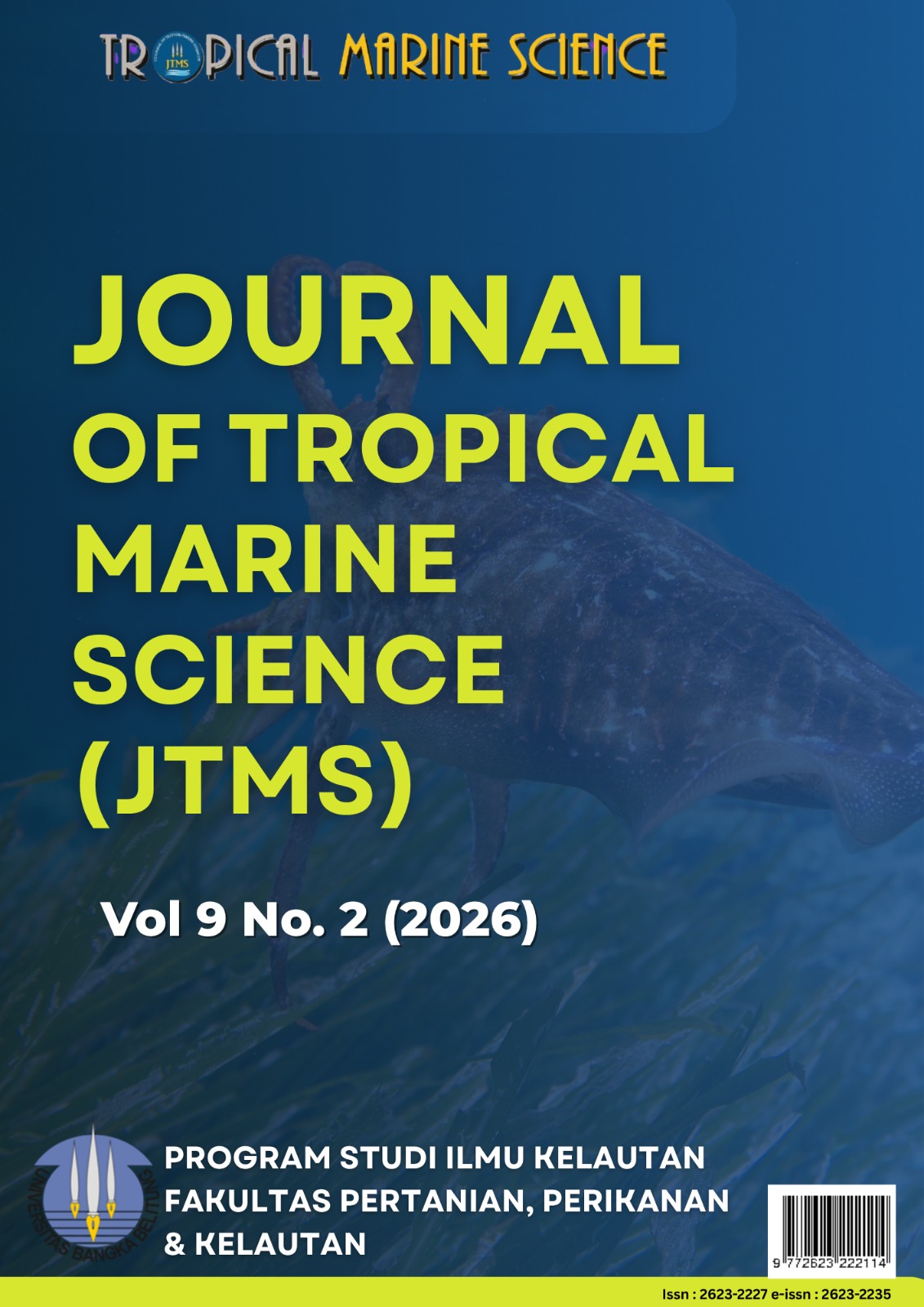 					Lihat Vol 9 No 2 (2026): Journal of Tropical Marine Science  
				