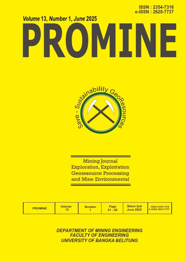					View Vol. 13 No. 1 (2025): PROMINE
				